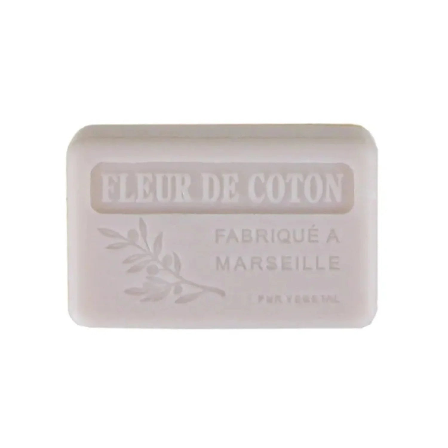 Marseille Soap 125 g – Cotton Blossom Fragrance (Savon de Marseille)