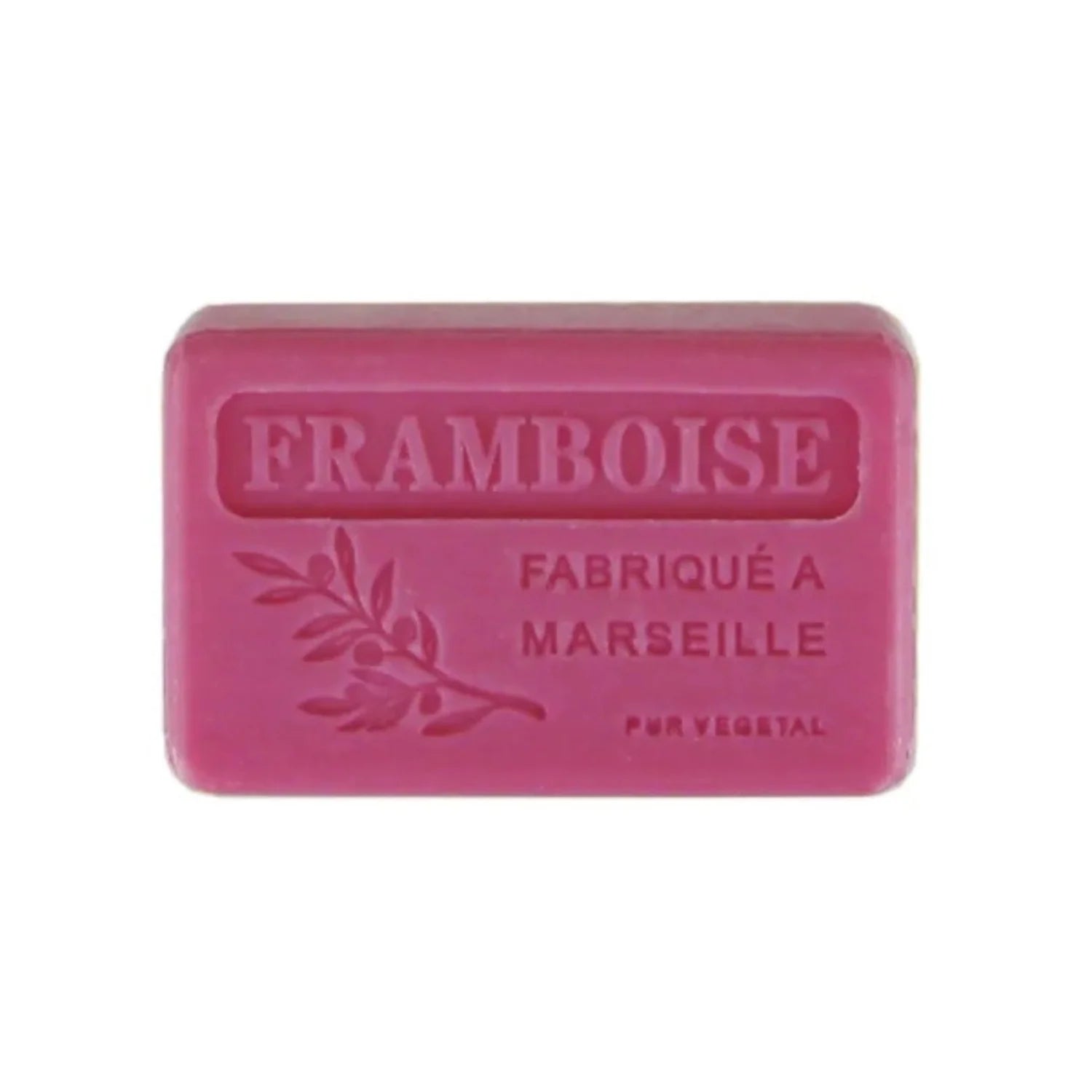 Marseille Soap 125 g – Raspberry Fragrance (Savon de Marseille)