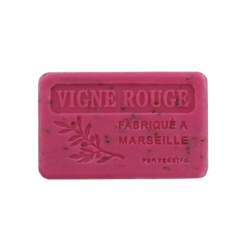 Marseille-Seife 125 g - Duft Rote Weinrebe (Savon de Marseille)
