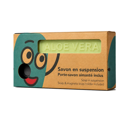 Schwebende Marseille-Seife – Aloe Vera