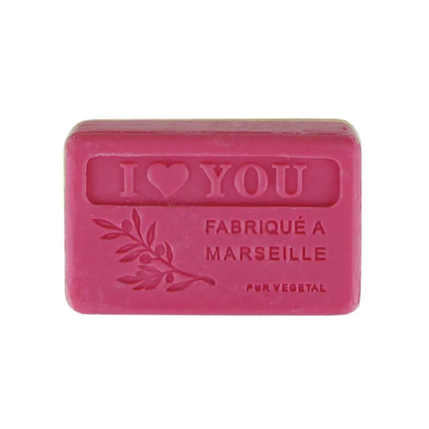 Marseille-Seife 125 g - I LOVE YOU (Savon de Marseille)