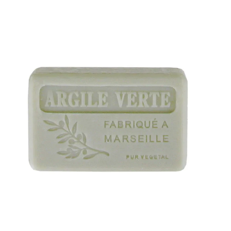 Marseille-Seife 125 g - Grüne Tonerde (Savon de Marseille)